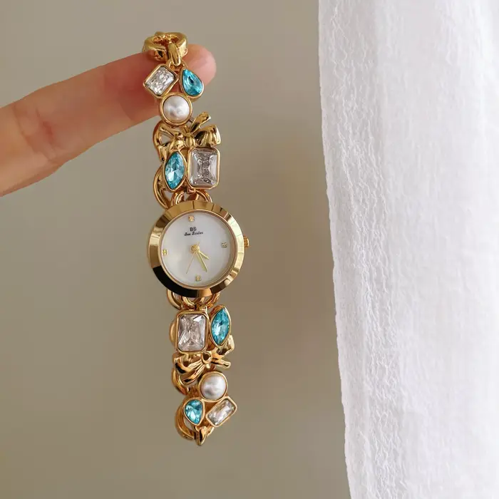 Montre-Bracelet bleu pour femmes