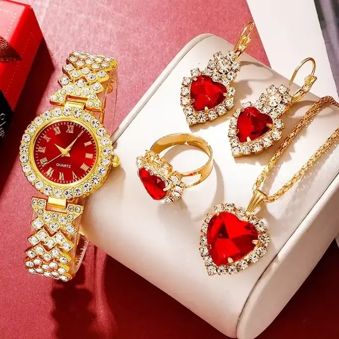 Ensemble d'accessoires de montre à quartz pour femmes