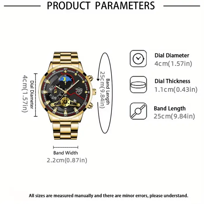 Vente chaude 10 pièces/ensemble montres pour hommes