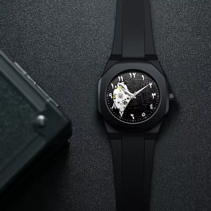 Montre à Quartz étanche avec chiffres arabes