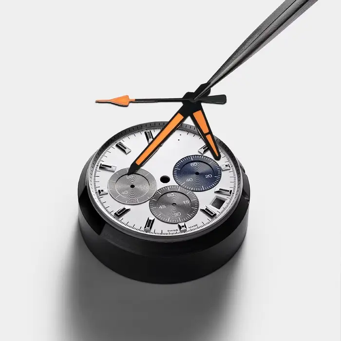 Pointeurs de montre Orange