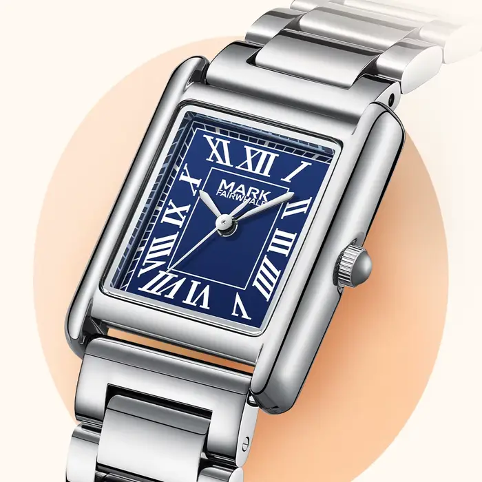 Montre pour femme MARK FAIRWHALE, montre-bracelet de luxe, cadeau élégant pour femme, cadran carré, minimalisme, montres à quartz pour femmes