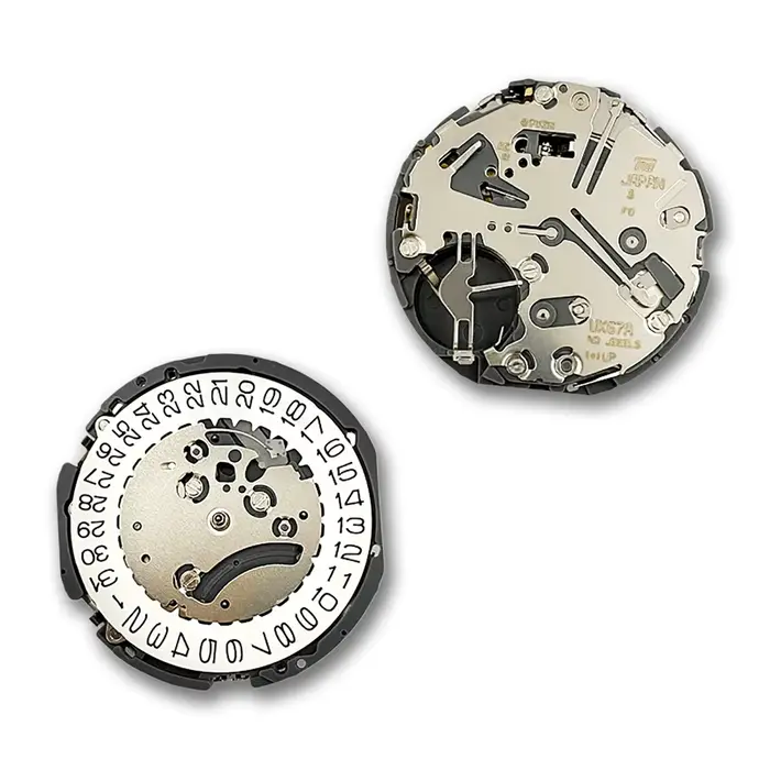 Japonais VK67A haute précision pour chronographe à Quartz 3 ans (SR936SW) Chrono (centre 1/5 sec