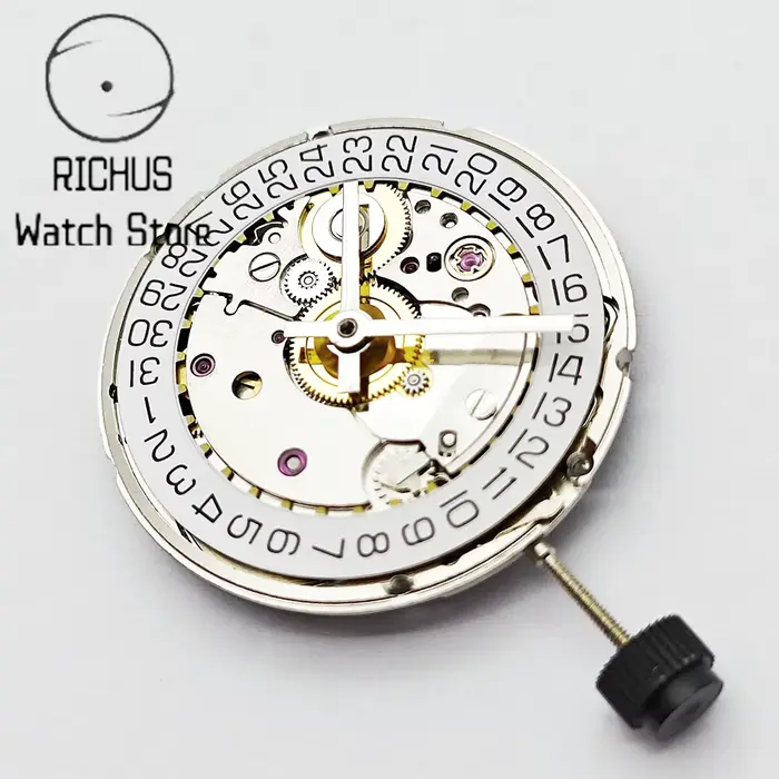 Mouvement de montre automatique mécanique ST2130 ETA 2824-2 à 25 rubis