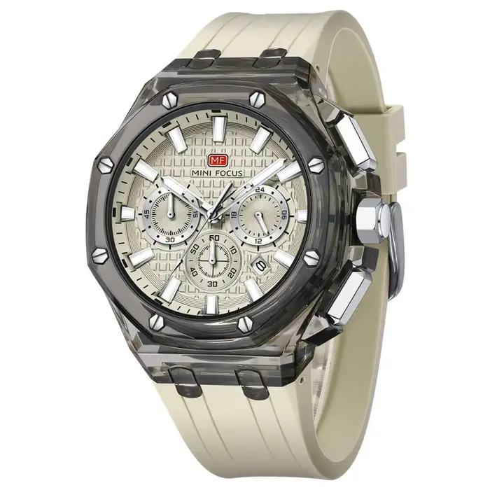 Montre Daniel Gorman quartz homme style mode et décontracté résistante à l'eau avec fuseau horaire multiple pour diverses occasions