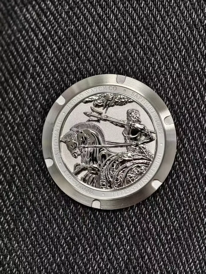 Montre IXDAO IPOSE 2026 motif Poséidon pour homme sport plongée résistance à l'eau 20 bars acier inoxydable automatique à remontage automatique occassions spéciales