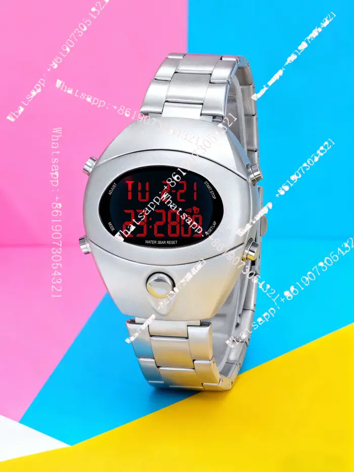 Montre pour hommes de mode de forme spéciale rétro Y2K