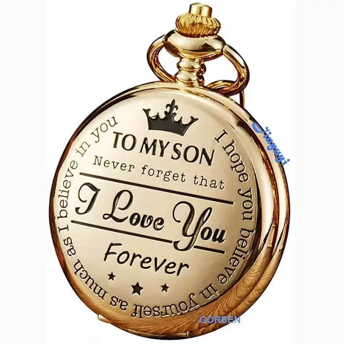 Montre de poche à mon fils