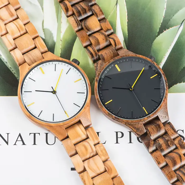 Montres en bois de luxe pour hommes