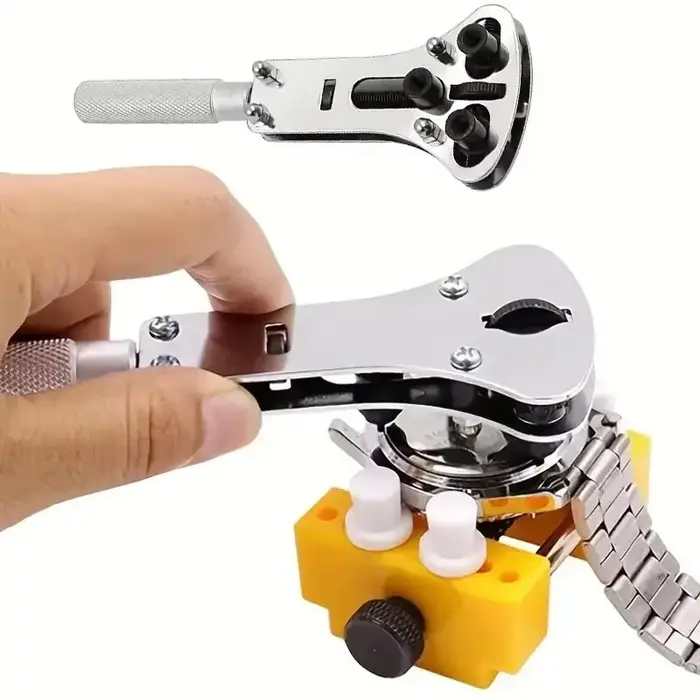 Outil de réparation de montre à 3 griffes avec couvercle inférieur arrière et outil de démontage arrière pour remplacement des accessoires occassions spéciales