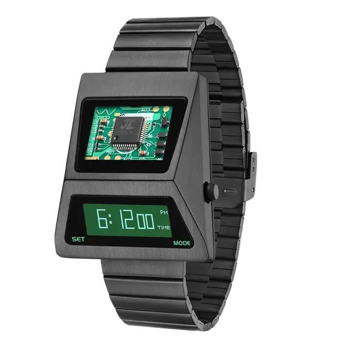 Montre pour homme BENLYDESIGN Computron avec écran OLED