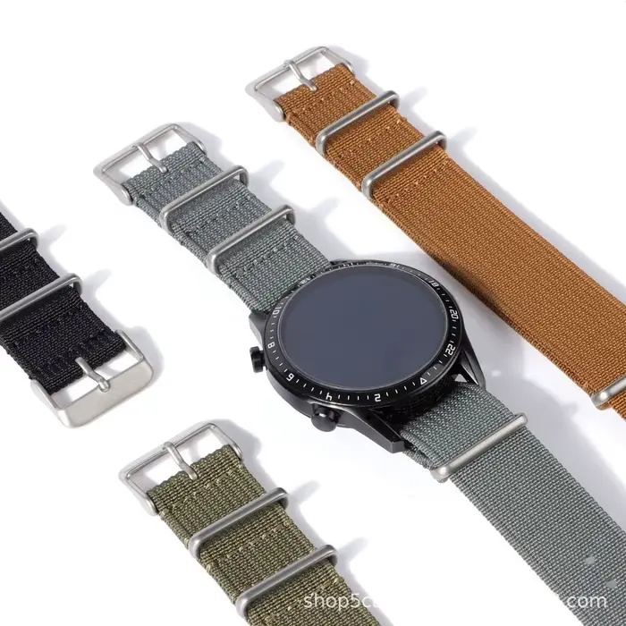 Bracelet de montre NATO vintage à dégagement rapide en nylon pour homme et femme, adaptable à différentes tailles et couleurs pour vos occasions spéciales