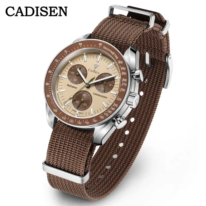 CADISEN nouvelles montres pour hommes montre-bracelet à Quartz de luxe