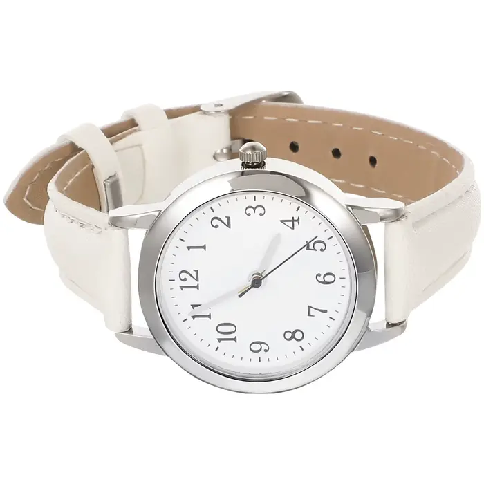 Montre montres de mode élégante pour femmes dames Bracelet chronographe étanche blanc