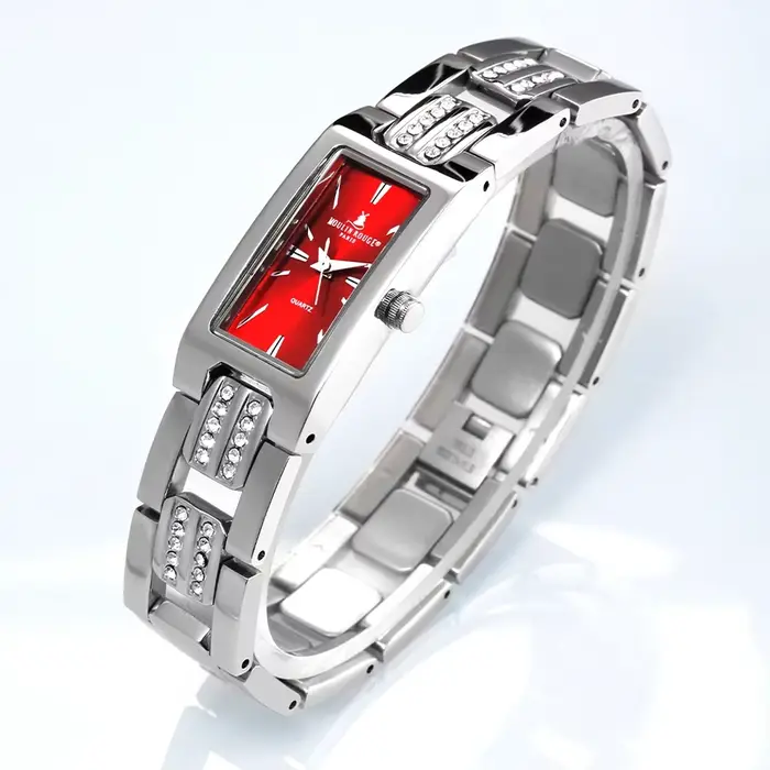 MIYOTA montre à Quartz pour femmes marque de luxe étanche Rectangle Bracelet en acier inoxydable montre-Bracelet mode