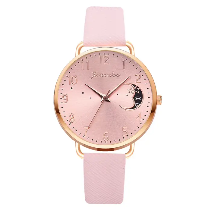 Montre-bracelet à quartz décontractée pour femme