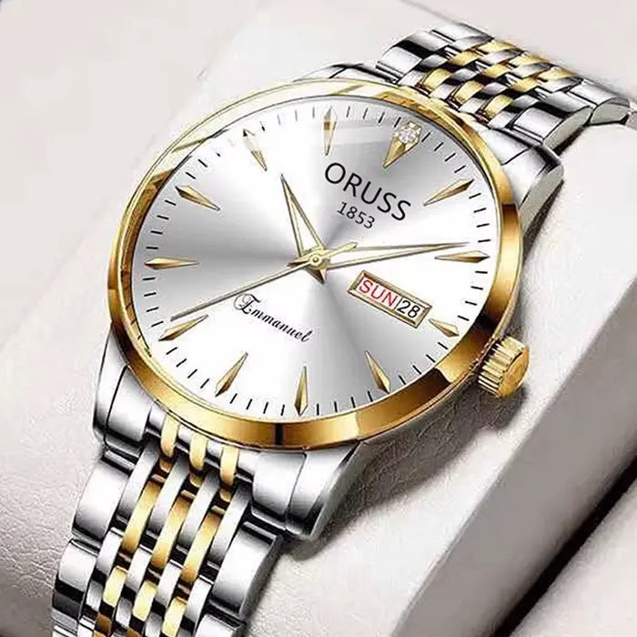 ORUSS marque de luxe montres à Quartz pour hommes