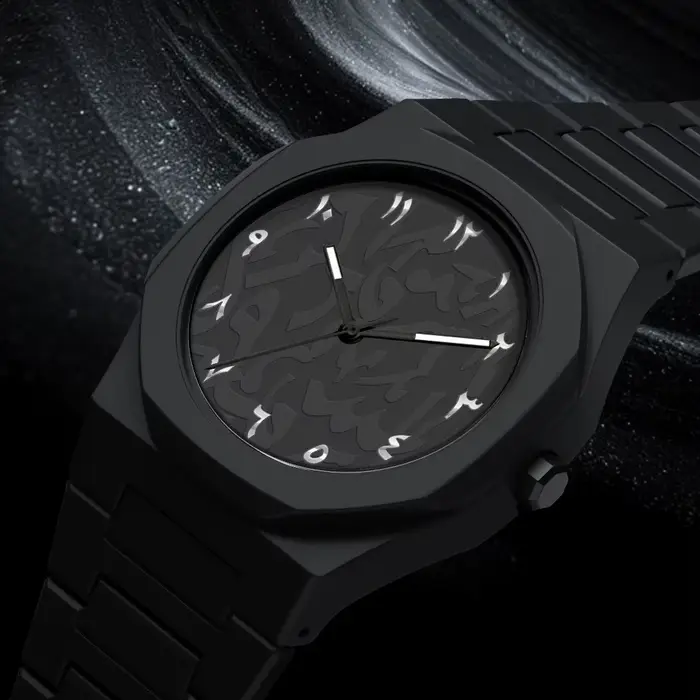 Montre étanche à cadran arabe