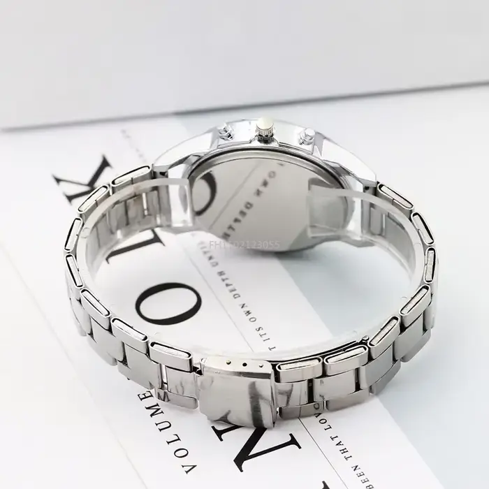 Montre Homme de Luxe en Acier Inoxydable