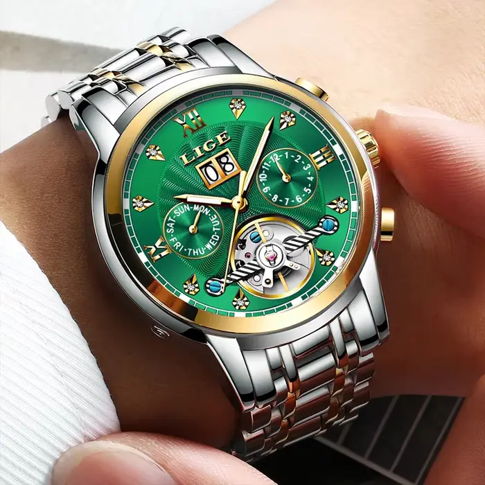 Montre automatique LIGE pour homme