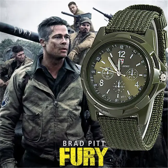 Montre de sport homme en acier inoxydable avec bracelet nylon robuste et élégant pour entraînements et occasions spéciales