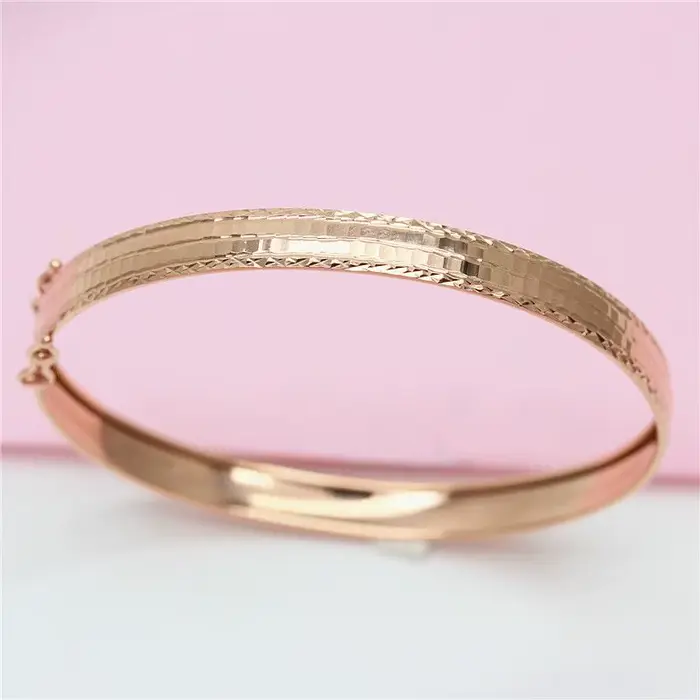 Bracelets artisanaux en or violet pour femmes
