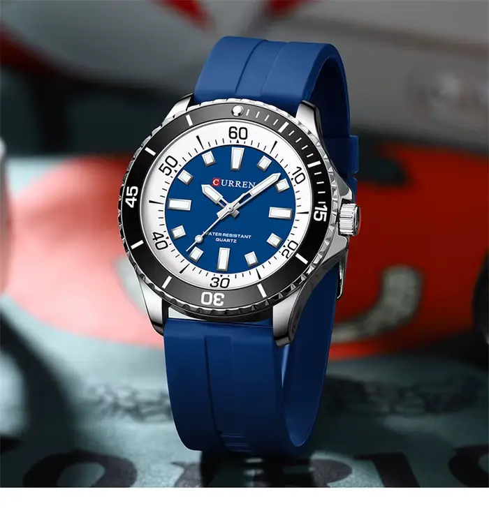 Montre à quartz unisexe Curren 8448