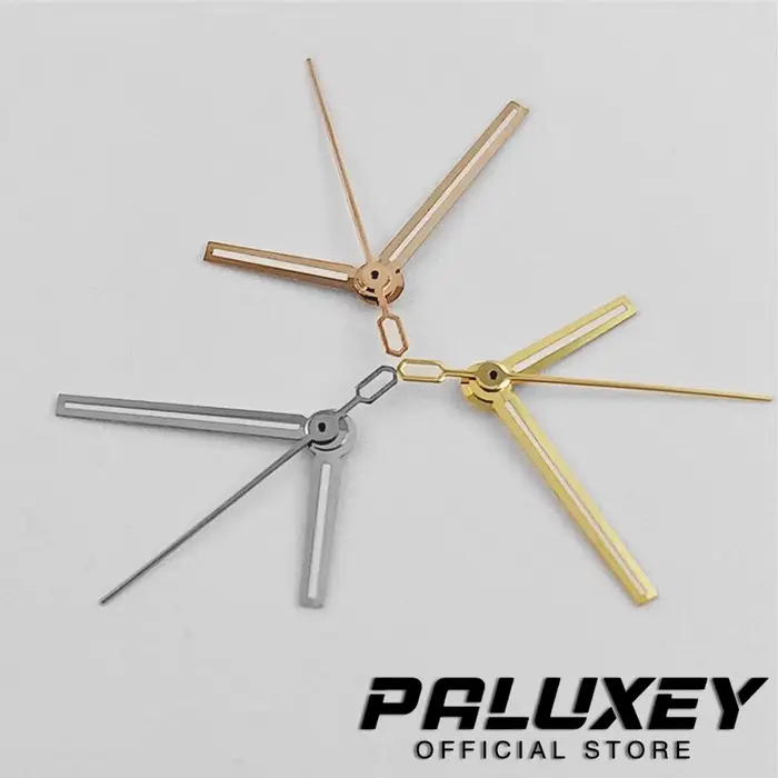 Aiguilles de montre NH35 lumineuses vertes pour mouvements NH34