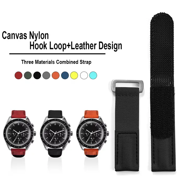 Bracelet de montre Velcro en Nylon