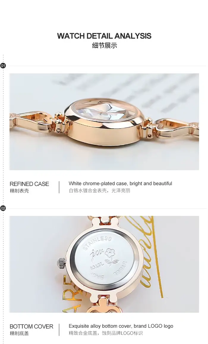 Montre pour femme, style de vie pour femme