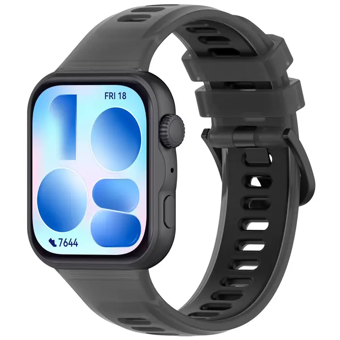 Bracelet pour montre connectée Huawei Fit 5 4 3, respirant, bicolore, en Silicone, accessoires Corre