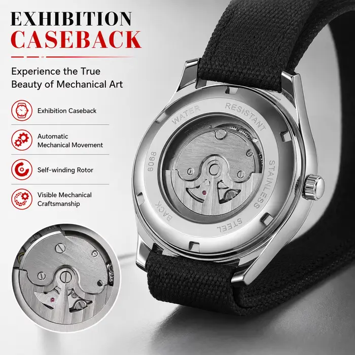 Montre mécanique automatique