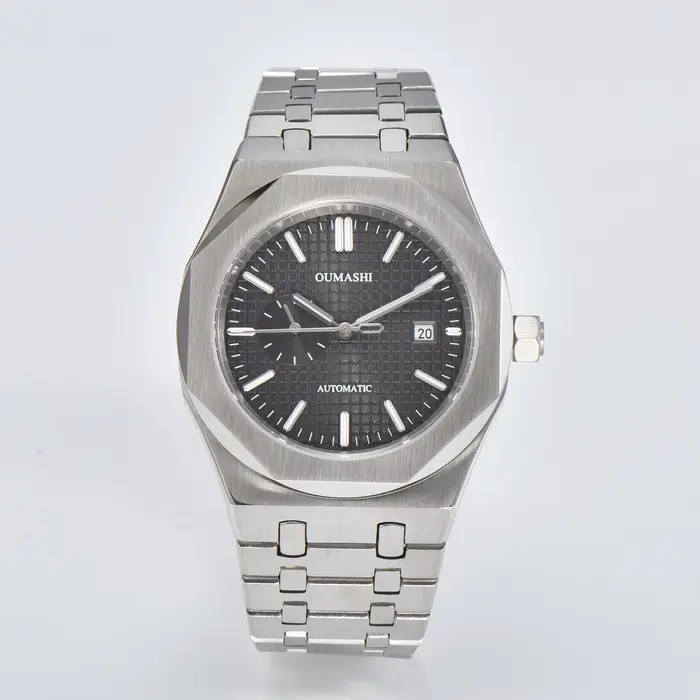 OUMASHI – montre automatique pour hommes, 42mm, mouvement mécanique Miyota 8217, verre saphir, lumin