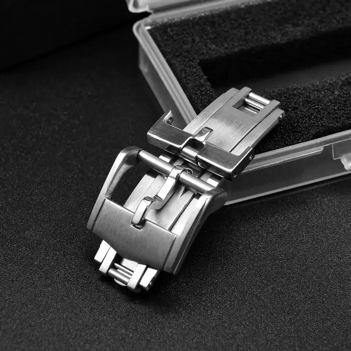 Boucle de montre déployante en acier inoxydable TONJETT pour bracelet