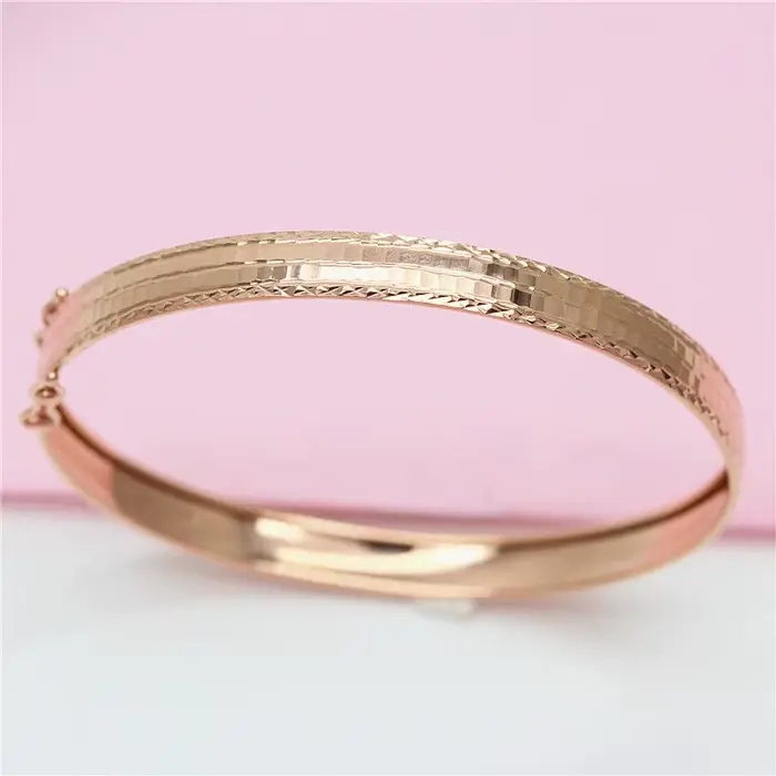 Bracelets artisanaux en or violet pour femmes