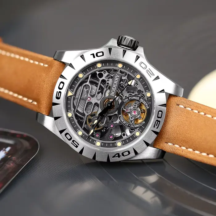 Boderry-Montres Urbaines en Titane pour Homme