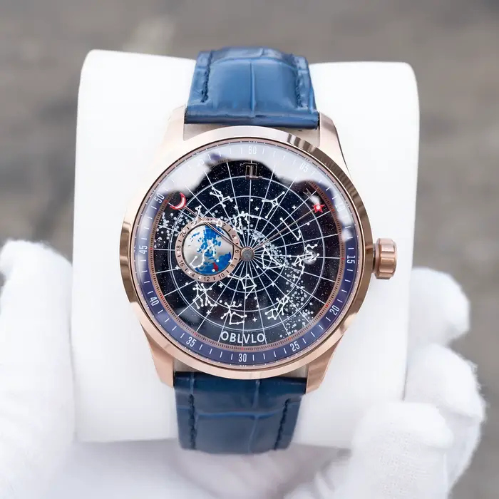 Montre mécanique de luxe OBLVLO pour homme