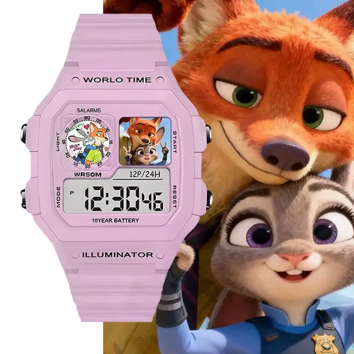 Montre numérique Zootopia Judy Nick