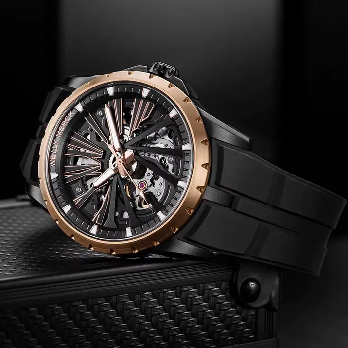 Montre WM WellyMerck, montres mécaniques automatiques Miyota82S0Man