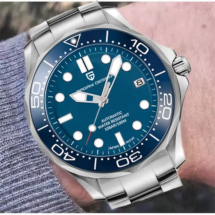 PAGANI DESIGN – montre-bracelet automatique pour hommes