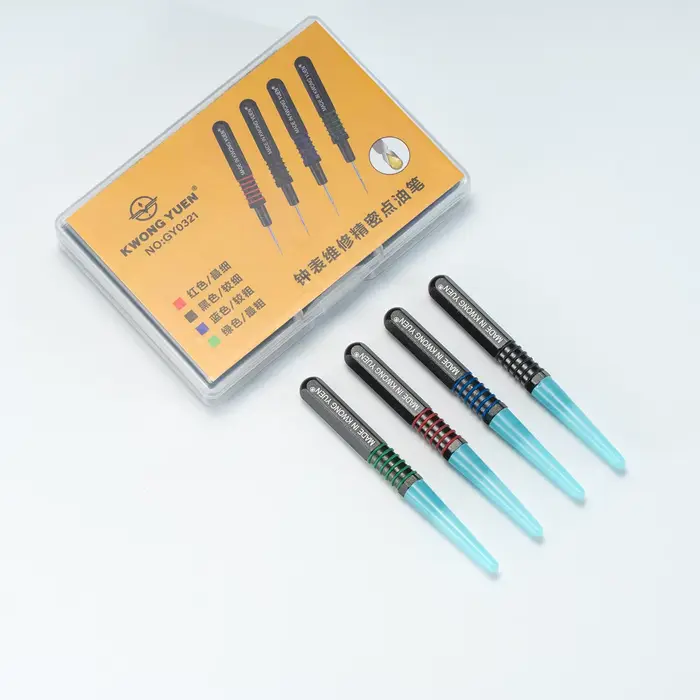 Stylo à huile pour entretien de montre, réparation de mouvement, aiguille à huile, pointe de précisi
