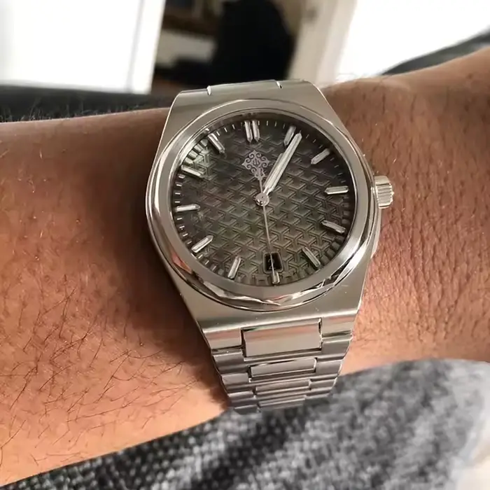 IX & DAO 2025 nouvelle montre mécanique automatique pour hommes Warrior 37mm mouvement Miyota 9015 saphir acier inoxydable étanche 10Bar BGW