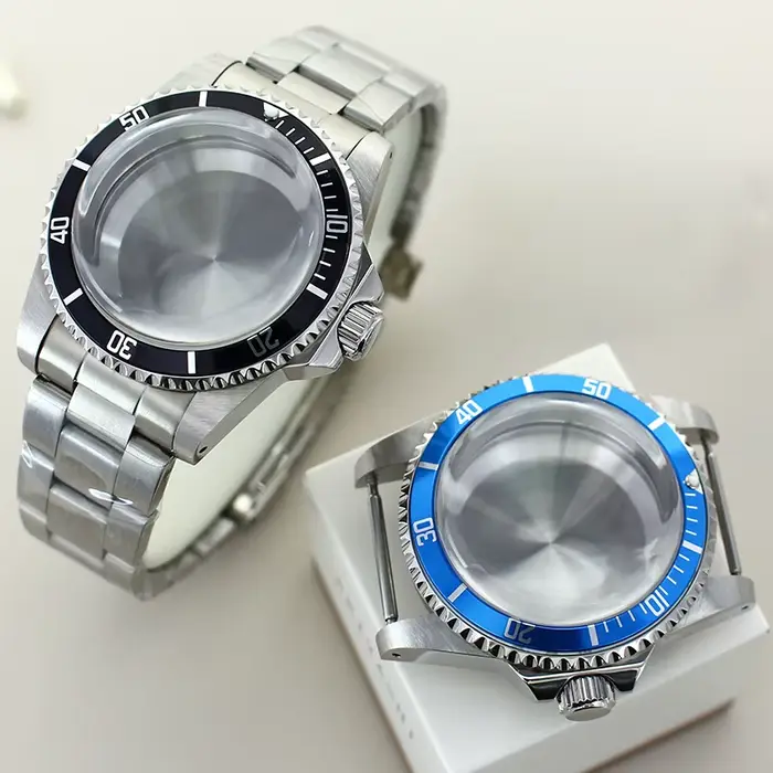 Boîtier de montre de plongée Vintage pour hommes