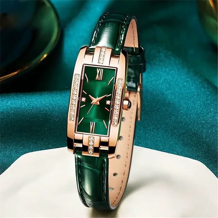 Montre à Quartz en diamant pour femmes