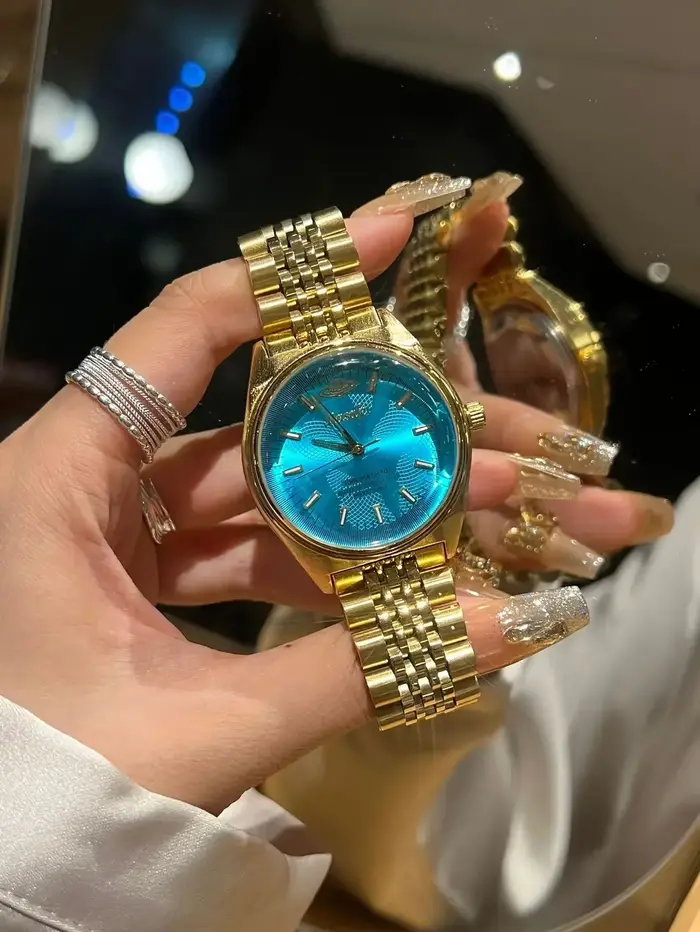 Masafei dames montres à Quartz de qualité supérieure femmes élégantes de luxe or remontage couleur c
