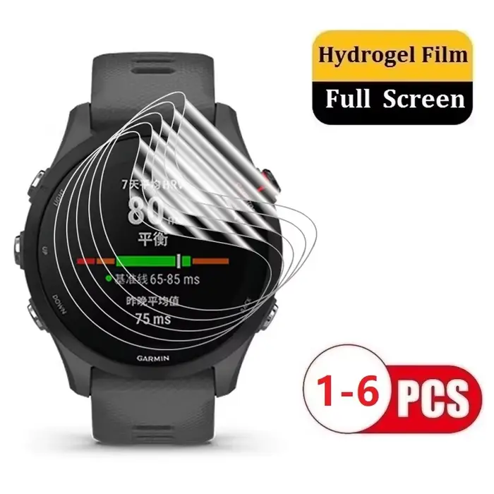 Film souple de montre pour Garmin Forerunner 745 45 158 735 XT 55 935 965 945, Film Hydrogel de prot