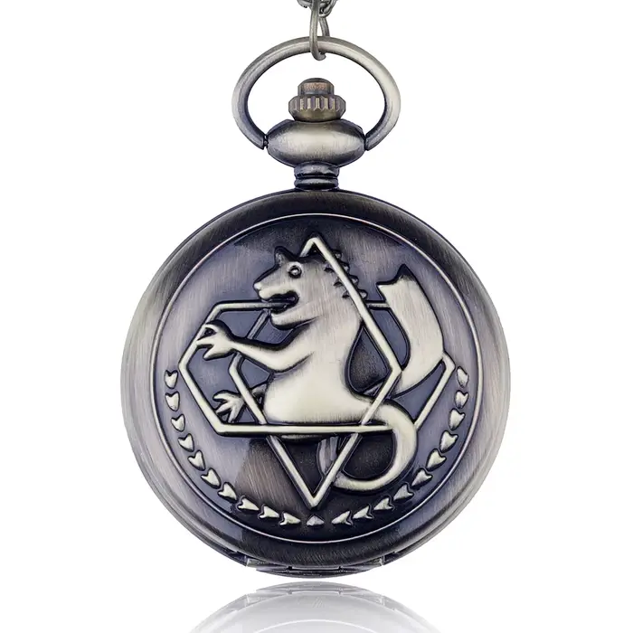 Montre de poche vintage Full Metal Alchemist Edward Elric Cosplay