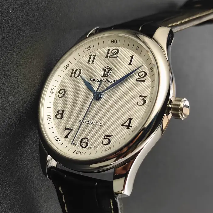Vakuy montre mécanique automatique homme d'affaires visage de bon augure mouette ST2130 mouvement pointeur bleu étanche