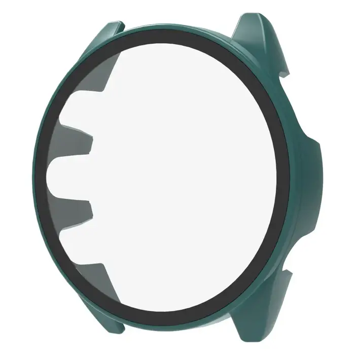 Boîtier PC + protecteur d'écran en verre pour Garmin Forerunner 165/165 Music, housse de protection à couverture complète
