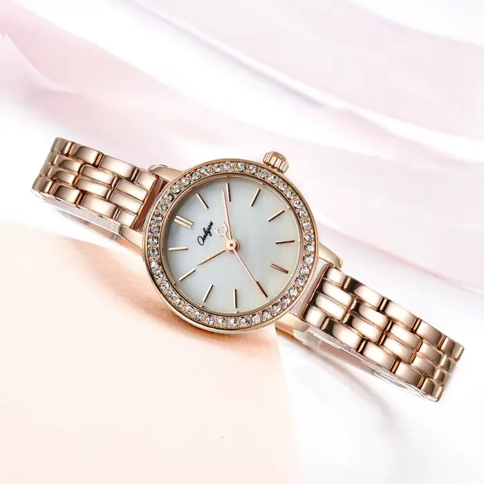 ONLYOU Montre de luxe pour femme étanche en cuir véritable